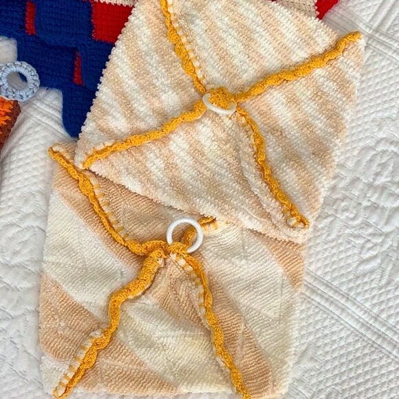 Crochet Potholders (set of 6) Handmade USA - Picture 4 of 4